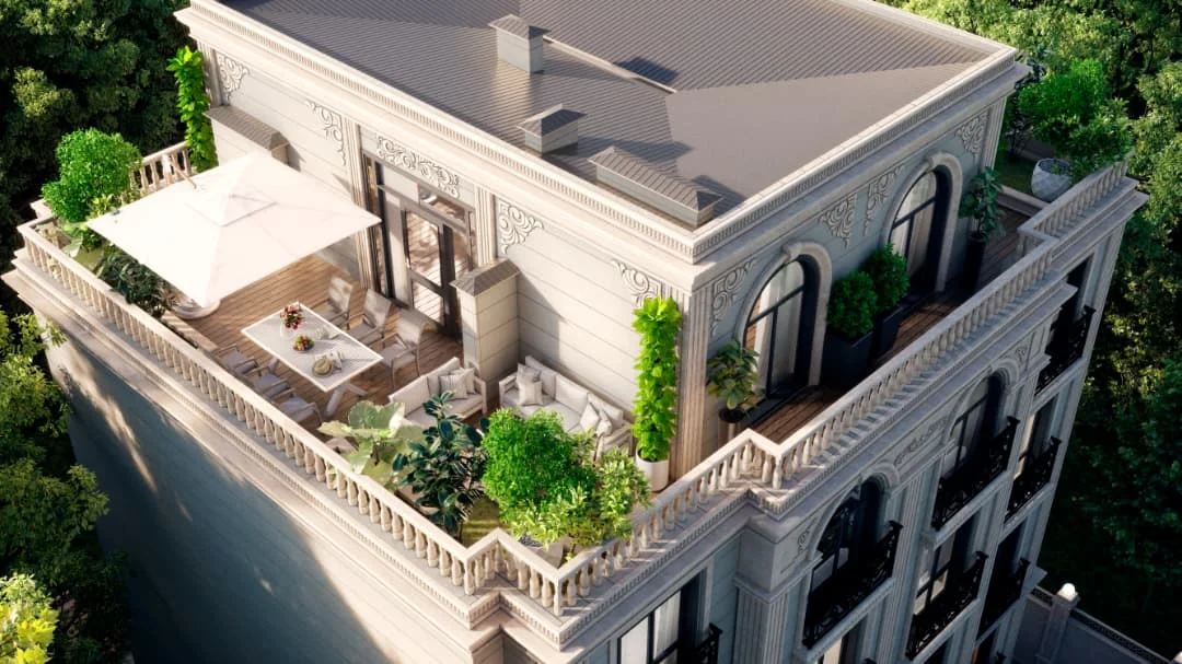 Апарт-отель с крышей